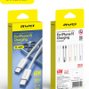 Καλώδιο φόρτισης & data - USB Type-C σε Type-C - CL-219TPC - 60W - AWEI - 887981 - White - Image 2