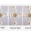 Επιτοίχιο φωτιστικό LED - 8311 - 943215 - Gold - Image 2