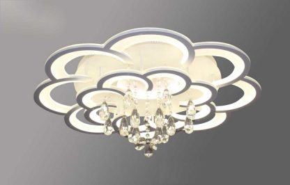 Φωτιστικό οροφής LED - Πλαφονιέρα με Dimmer - 5167-800WH - 943819 - Image 2