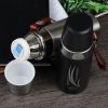 Φορητό παγούρι-θερμός με ποτήρι - 750ml - 954279 - Silver - Image 3