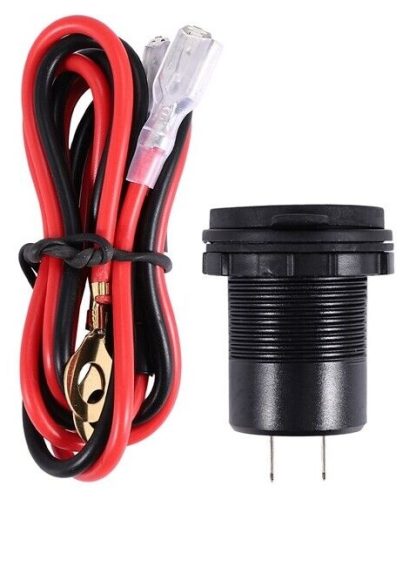 Σταθερή θύρα φόρτισης USB οχημάτων με βολτόμετρο - Quick Charger - 1540405/06 - 150793 - Image 3
