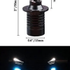 Φώτα ομίχλης LED - H11 - 608033 - Blue - Image 2