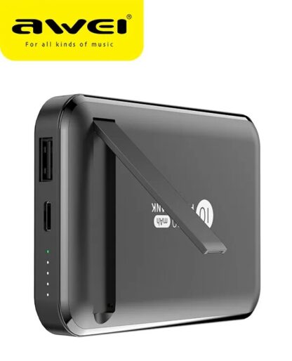 Powerbank μαγνητικής φόρτισης - P139K - 10.000mah - 22.5W - AWEI - 002400 - Black - Image 2