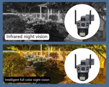 Κάμερα ασφαλείας IP - Dual - Security Camera - V380 - 4G - SD39 - 080045 - Image 2