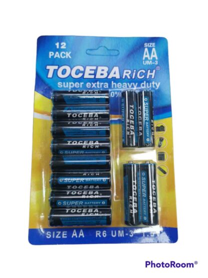 Μπαταρίες ΑΑ – UM-3 – 1.5V – 12pcs – 400086 - Image 2