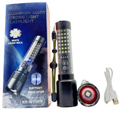 Επαναφορτιζόμενος φακός LED - FA-W519G - 123583 - Image 2
