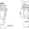 Διακόπτης οχημάτων On/Off - R-F13206A-33-2U - 180937 - Image 2