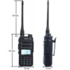 Φορητός πομποδέκτης - UHF/VHF - TH-UV88 – TYT – 204886 - Image 2