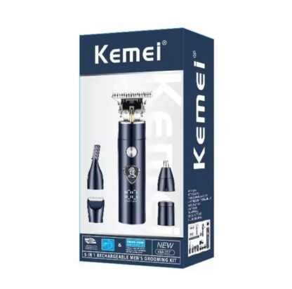 Κουρευτική μηχανή - 5in1 - KM-257 - Barber - Kemei - Image 3