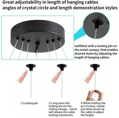 Φωτιστικό οροφής τραπεζαρίας LED - 2196 - 431019 - Image 6