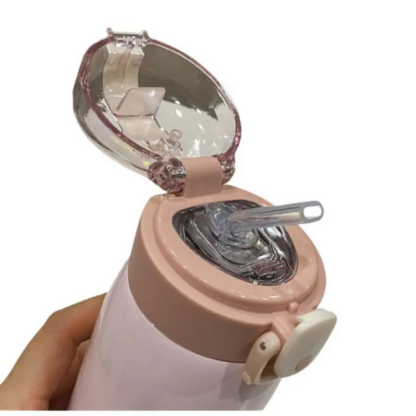 Παιδικό φορητό παγούρι-θερμός - HS0201 - 500ml - 502010 - White - Image 2