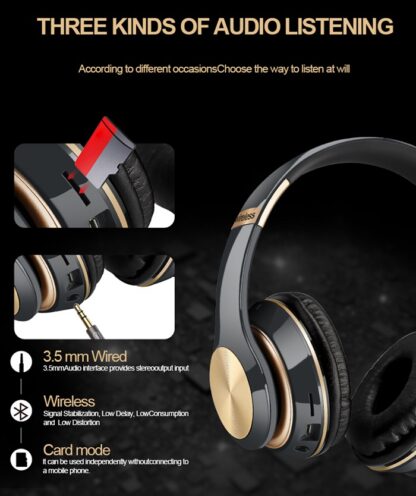 Ασύρματα ακουστικά - Headphones - Τ5 - 540054 - Red - Image 3