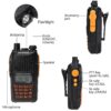 Φορητός πομποδέκτης – UHF/VHF – 7W – UV-6R – Baofeng - 563006 - Image 4