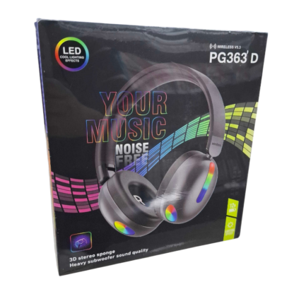 Ασύρματα ακουστικά - Headphones - PG363 D - 740363 - Black - Image 2