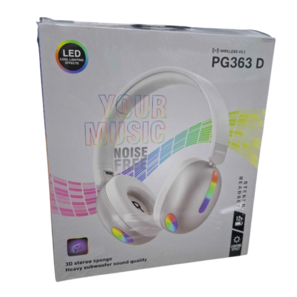 Ασύρματα ακουστικά - Headphones - PG363 D - 740363 - White - Image 2