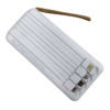 Powerbank με ηλιακό πάνελ - 4in1 - 10.000mah - Y179 - 810385 - White - Image 2