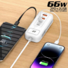 Αντάπτορας φόρτισης Fast Charge με 2 θύρες USB-A & Type-C & καλώδιο Type-C - JG-01 - 811726 - Image 2
