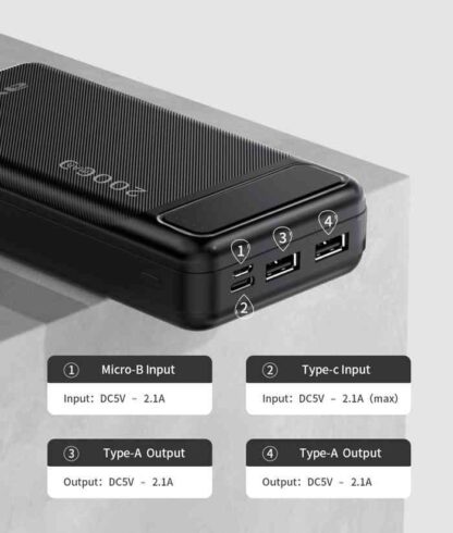 Powerbank - 20.000mah - P6K - AWEI - 888537 - Image 2