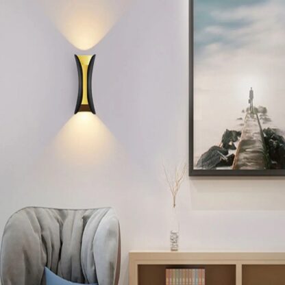 Επιτοίχιο φωτιστικό LED - Απλίκα - Warm White - 1006 - 941129 - Image 2