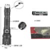 Επαναφορτιζόμενος φακός LED - L8-P50 - 180094 - Image 2