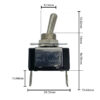 Διακόπτης αεροπορικού τύπου ON/OFF - R-F13401A-22-1BU - 180918 - Image 2