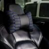 Μαξιλάρι αυχένα αυτοκινήτου - Δερματίνη - Headrest - Blue - 200949 - Image 2