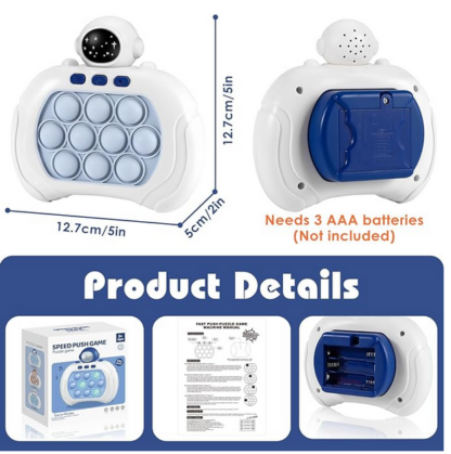 Ηλεκτρονικό παιχνίδι ταχύτητας - Pop it Fidget - 323-7G - 922124 - Image 2