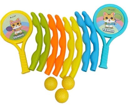Παιδικό σετ Tennis-Badminton & Hula Hoop - JZ7752 - 325103 - Image 2