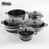 Σετ κατσαρόλες - 5pcs - CA015-S01-Black - DSP - 613194 - Image 2
