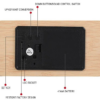 Ψηφιακό ρολόι - Ξυπνητήρι - ET010 - 909436 - Black - Image 2