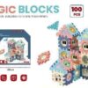 Σετ κατασκευών DIY με τουβλάκια - 2067 - 100pcs - 922217 - Image 2