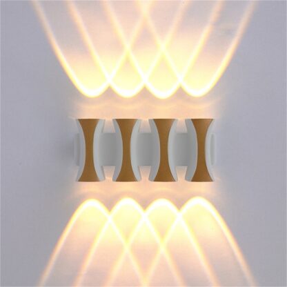 Επιτοίχιο φωτιστικό LED - Απλίκα - Warm White - 1015-8 - 941259 - Image 2