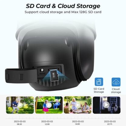Κάμερα ασφαλείας IP Dual - Security Camera - WiFi - 310777 - Image 5