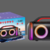 Φορητό ηχείο subwoofer με μικρόφωνο Karaoke - WGY-5501 - 116299 - Image 3