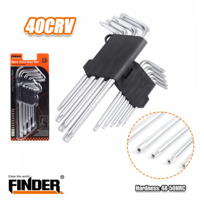 Κλειδιά Torx - 9pcs - Finder - 193122 - Image 2