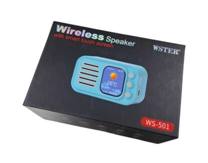Ασύρματο ηχείο Bluetooth με οθόνη - WS-501 - 811788 - Pink - Image 2
