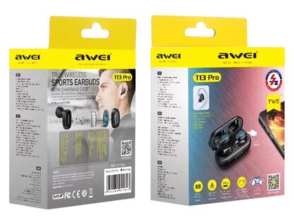 Ασύρματα ακουστικά Bluetooth με θήκη φόρτισης - T13 Pro - Awei - 888681 - Image 2